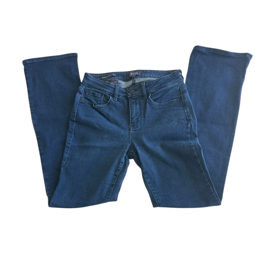 NYDJ Barbara Bootcut Jeans Rinse Blue Size 2 MPRIBB8516